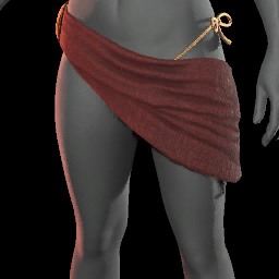 Crimson Sabuthi Skirt