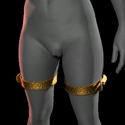 Slaver's Fine Leg Straps