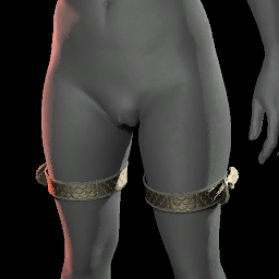 Slaver's Fine Leg Straps