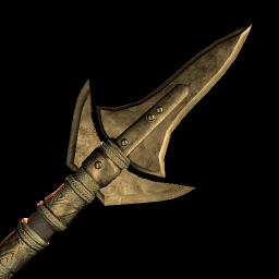 Ornate Bronze Spear