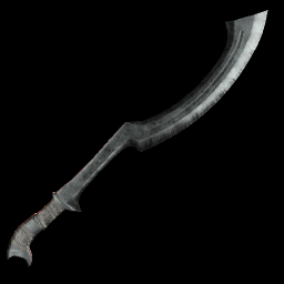 Ornate Iron Khopesh