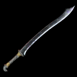 Refined Damascus Longsword