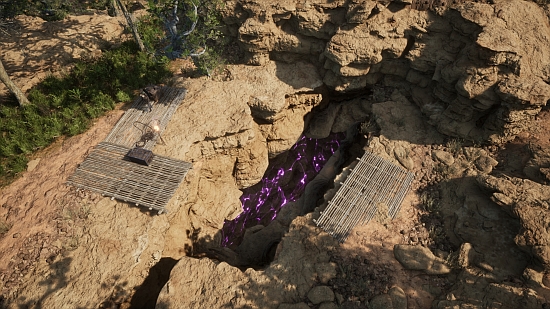 Entrance sealed by void powers.