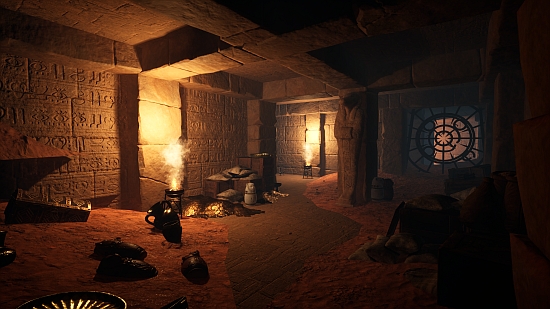 A small but comfortable tomb, don't mind the neighbors.