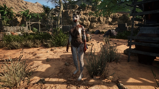 A Bloodseeker patrolling the camp.