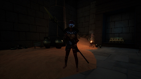 Scouting the Tomb.