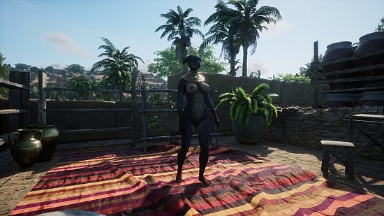Khaba the Scribe doing nothing.